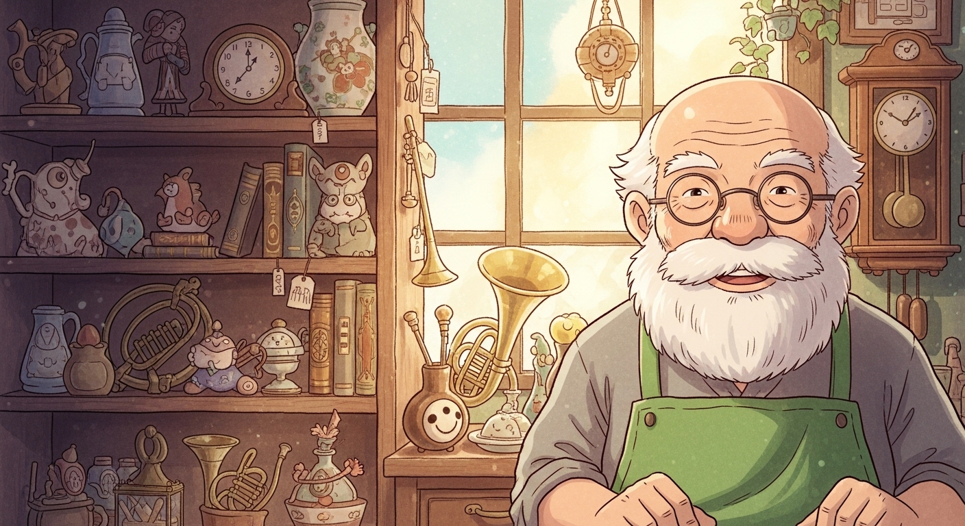 Create Charming Ghibli Art Style Characters: AI Prompt Guide example 2