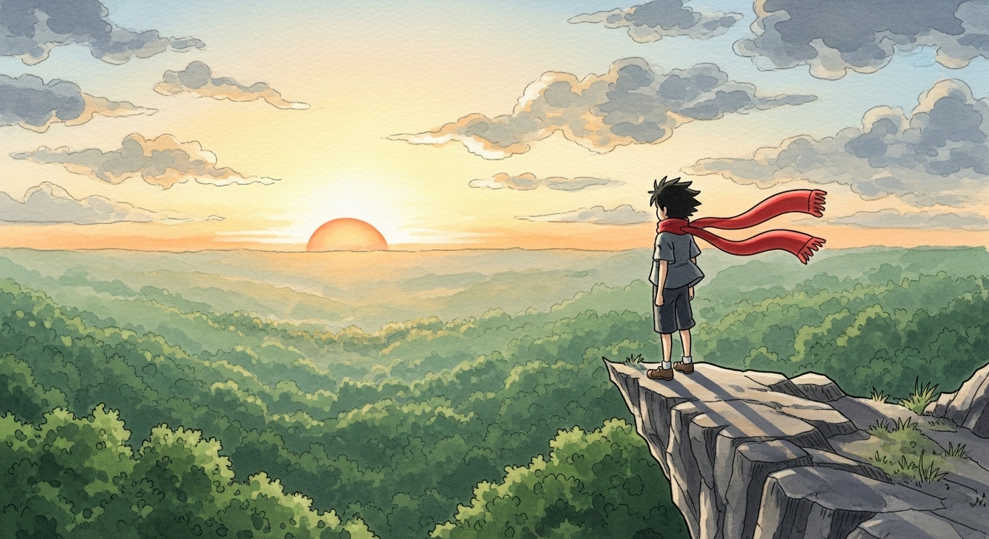 Create Charming Ghibli Art Style Characters: AI Prompt Guide example 3