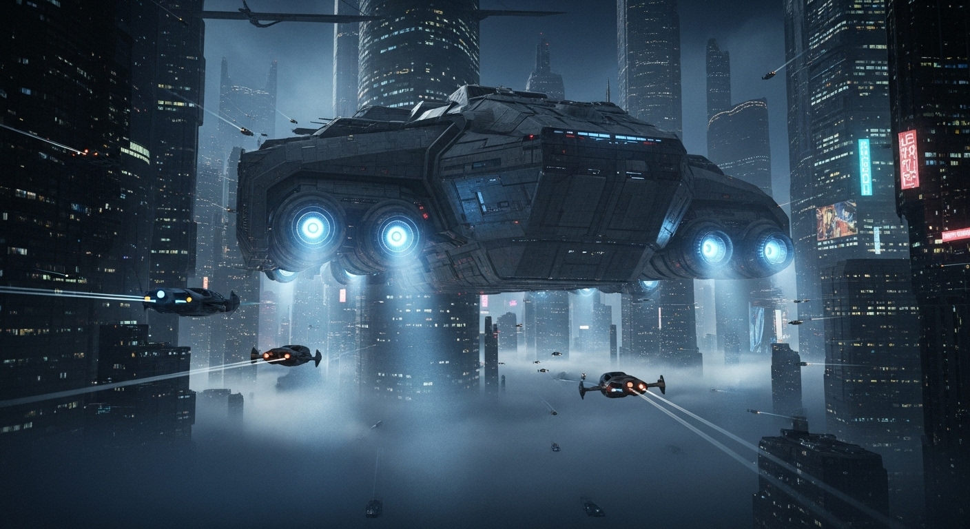 Cyberpunk AI Art Prompts: Generate Neon-Drenched Futures example 4