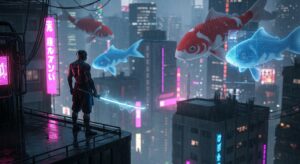 Cyberpunk AI Art Prompts: Generate Neon-Drenched Futures