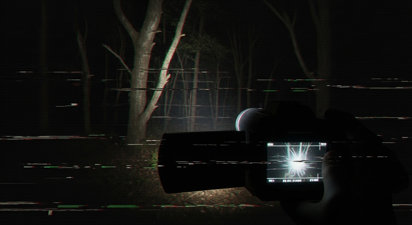 VHS Tape Distortion Prompts: Create Retro Glitch AI Art example 4