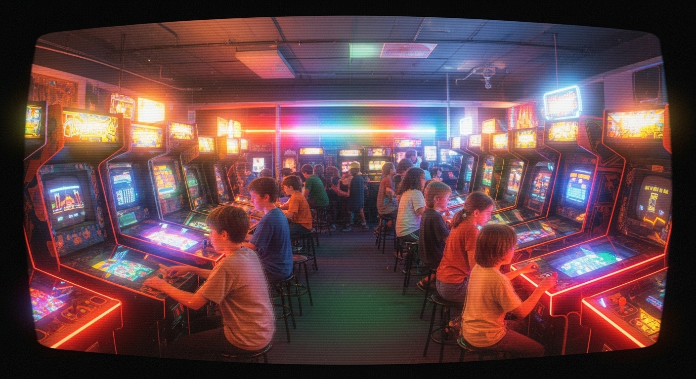 VHS Tape Distortion Prompts: Create Retro Glitch AI Art example 5