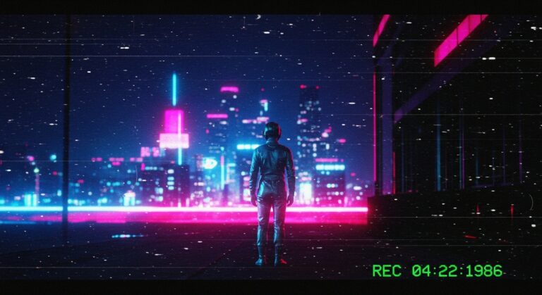 VHS Tape Distortion Prompts: Create Retro Glitch AI Art