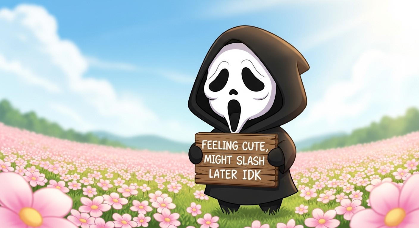 AI Ghostface Prompt: Create Viral Horror Art (TikTok Trend) example 1