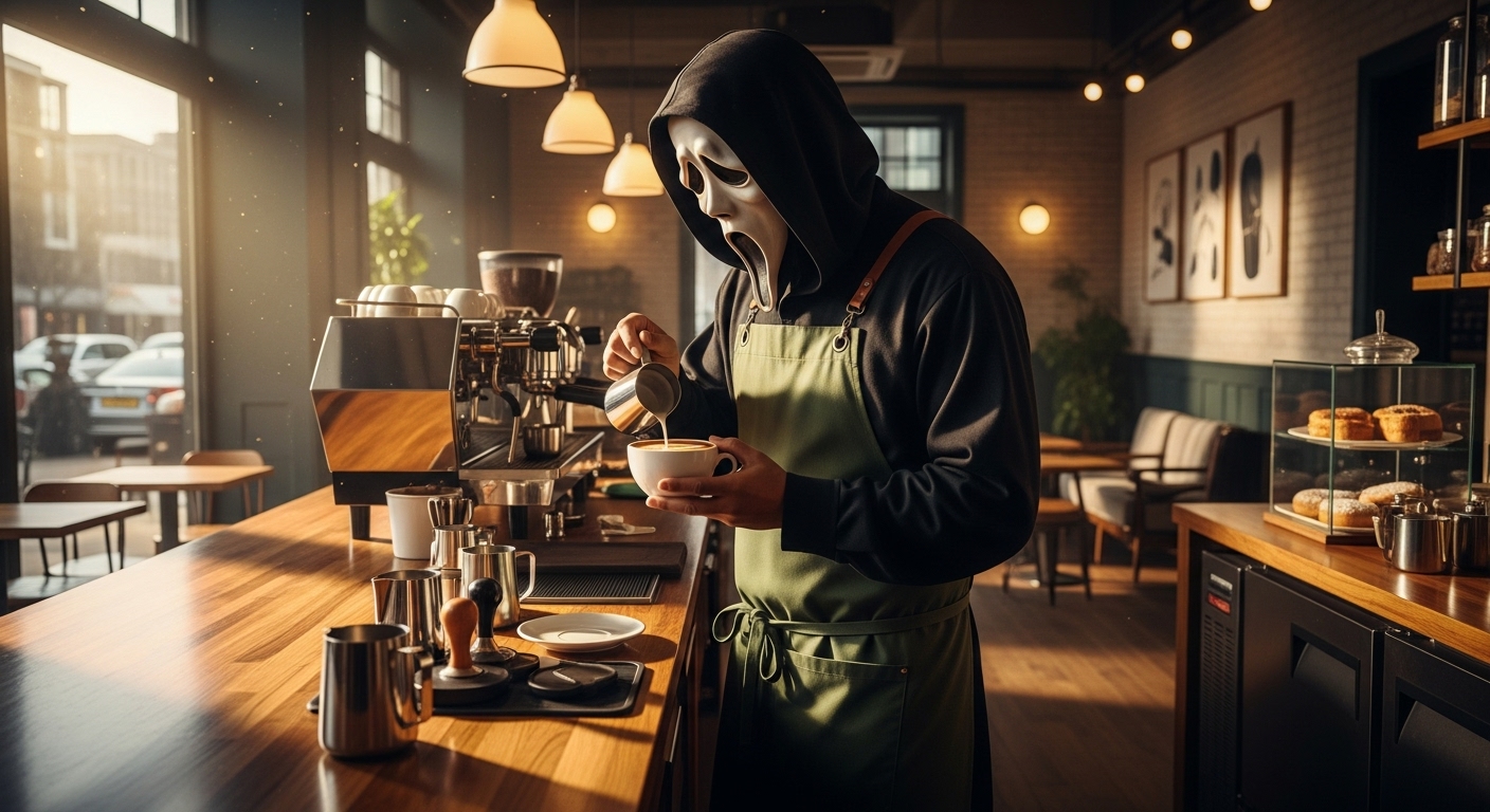 AI Ghostface Prompt: Create Viral Horror Art (TikTok Trend) example 2