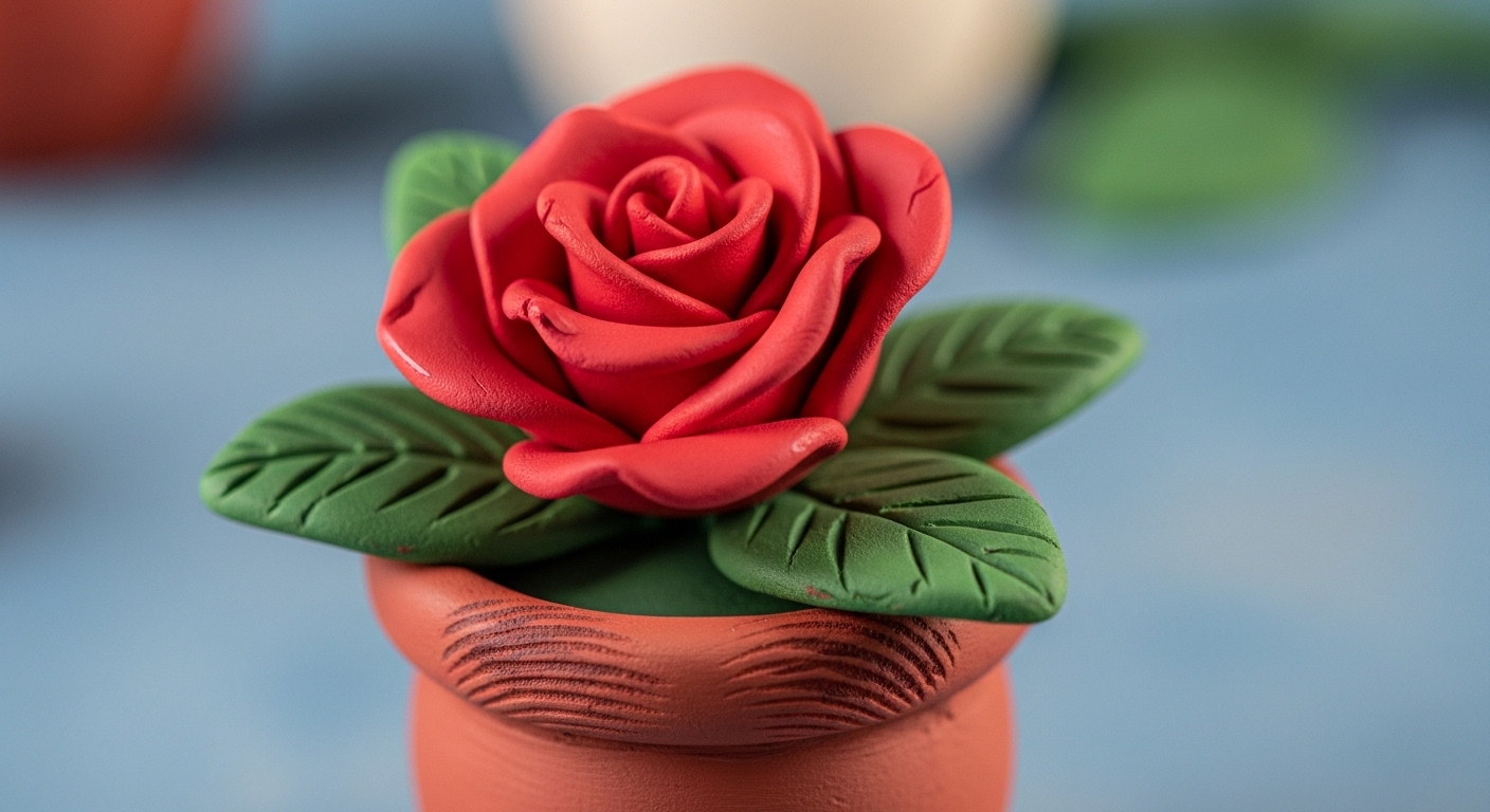 Claymation Style AI Art Prompts: Create Sculpted Imperfections example 5