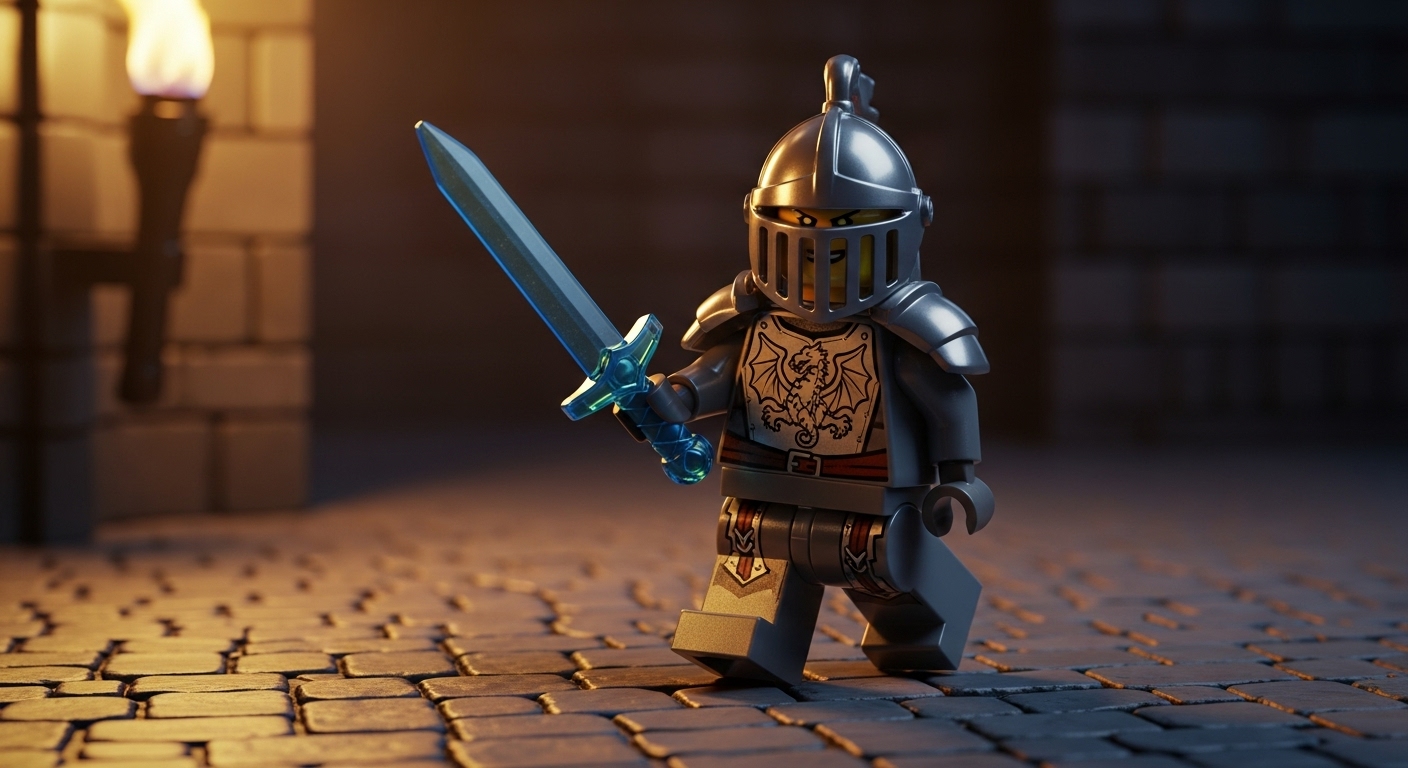 Colorful LEGO Minifigures: The Ultimate AI Prompt Guide example 1