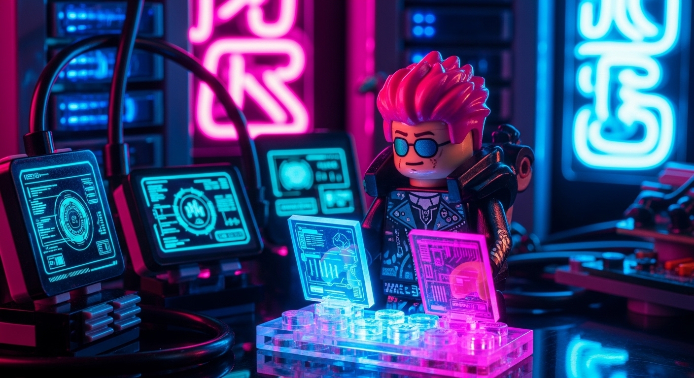 Colorful LEGO Minifigures: The Ultimate AI Prompt Guide example 3