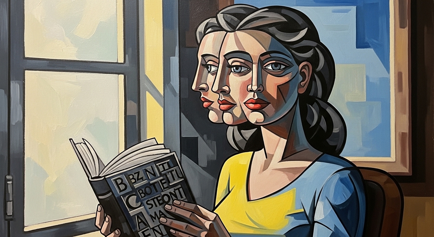 Cubism Art Prompts: Generate Abstract Paintings Like Picasso example 1