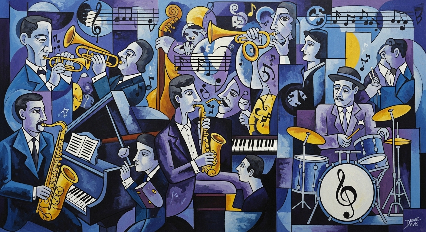 Cubism Art Prompts: Generate Abstract Paintings Like Picasso example 5