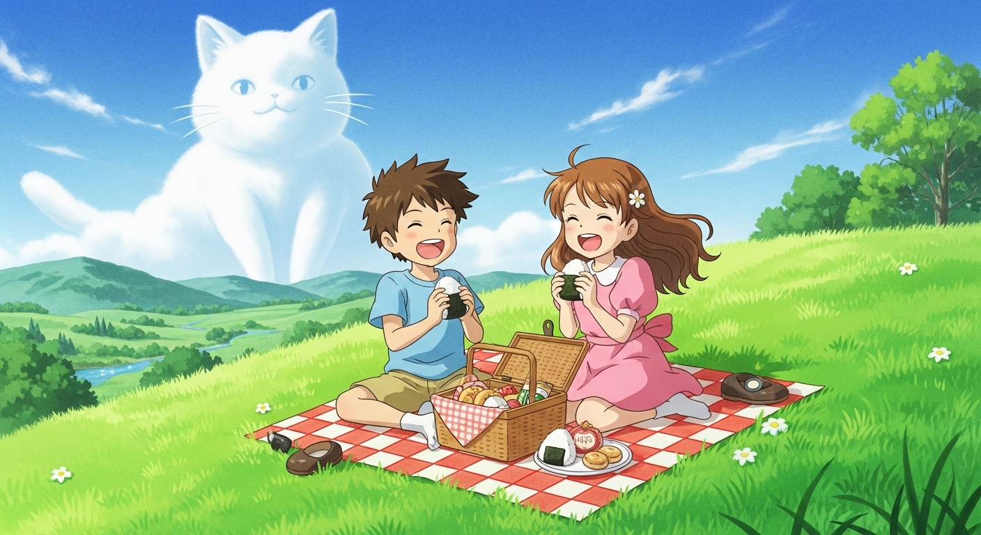 Cute Anime AI Prompts to Create Whimsical Scenes example 4
