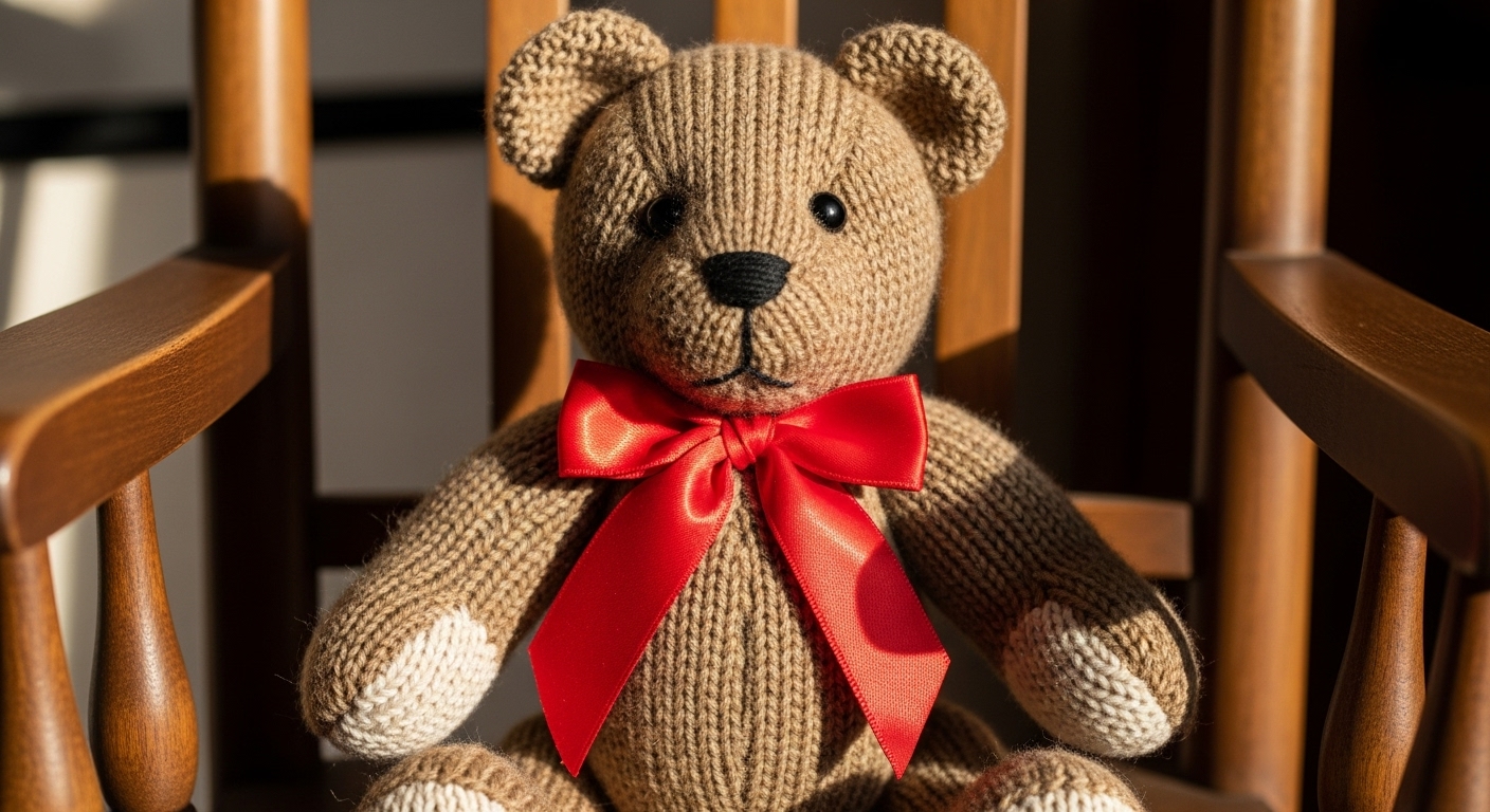 Knitted Toy Prompt: Crafting Cozy Yarn Textures in AI Art example 4