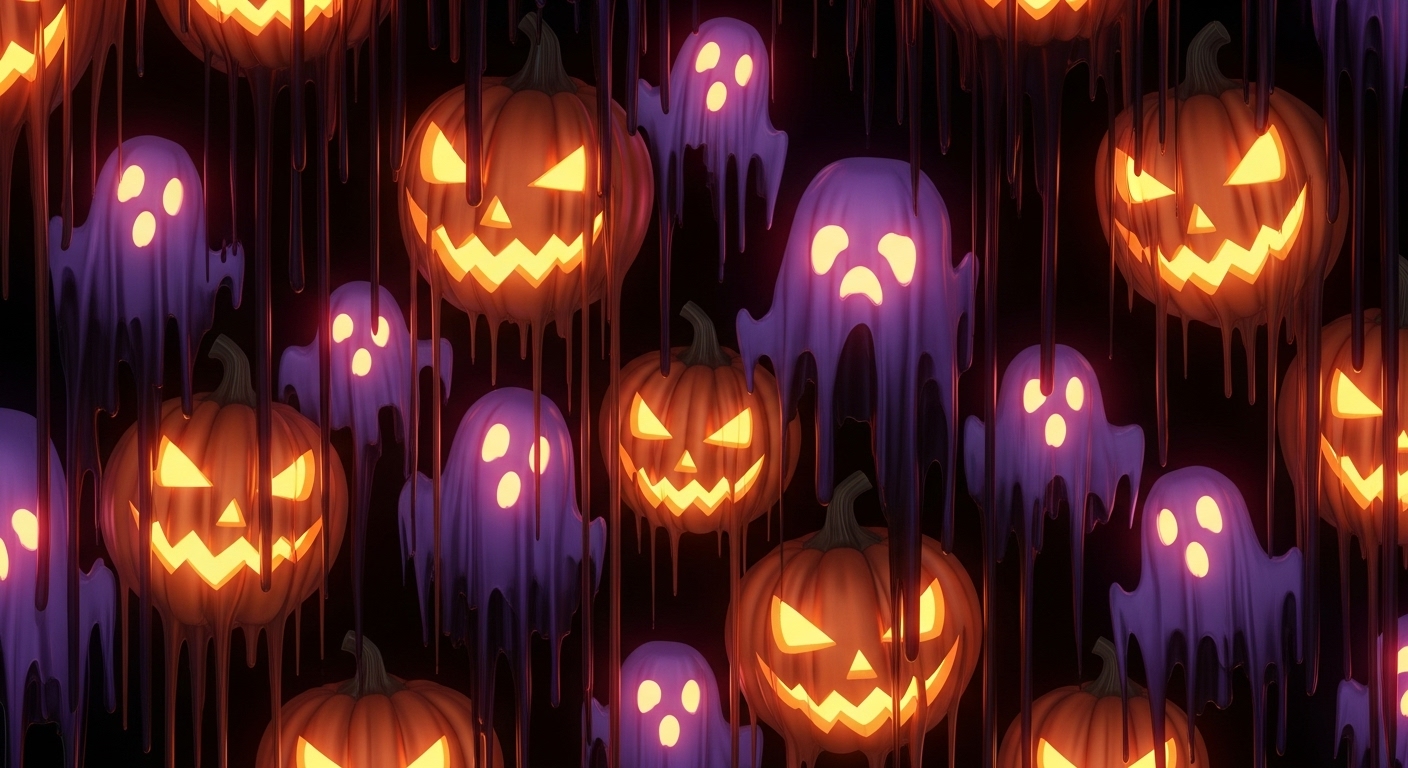 Surreal Melted Patterns: AI Prompts for Festive & Psychedelic Art example 2