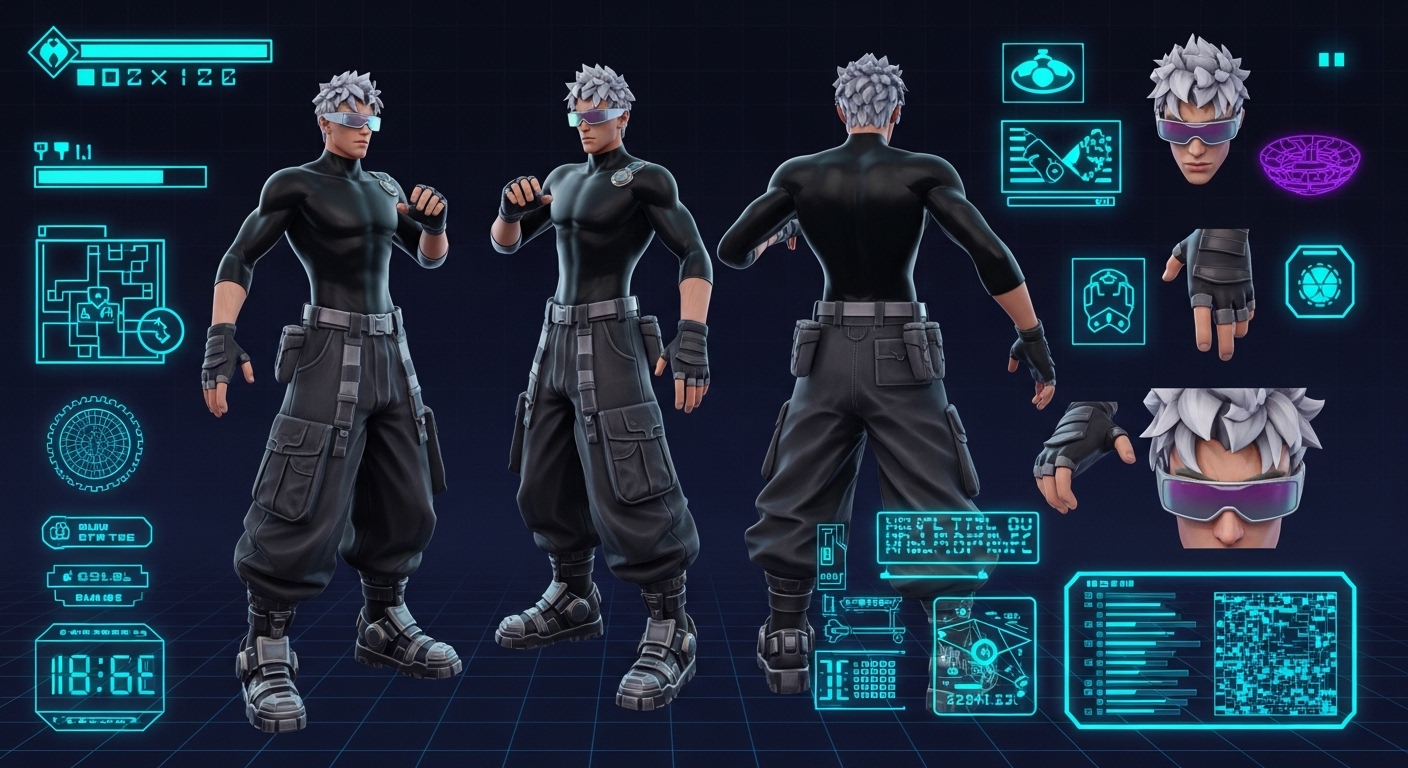 Y2K Style Prompts: Generate Retro Futuristic 2000s Art with AI example 5