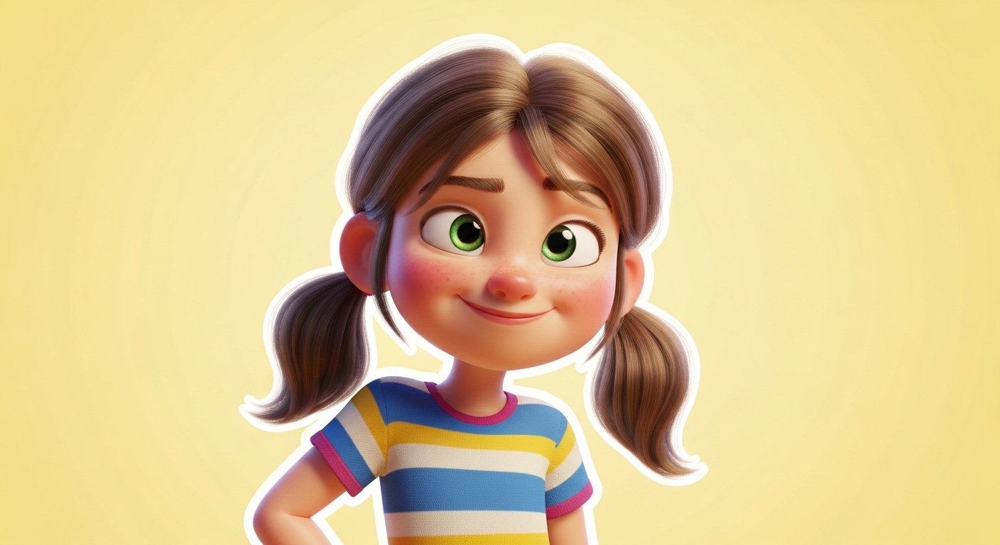 3D Avatar Prompt: Create Stunning Pixar-Style Characters example 2