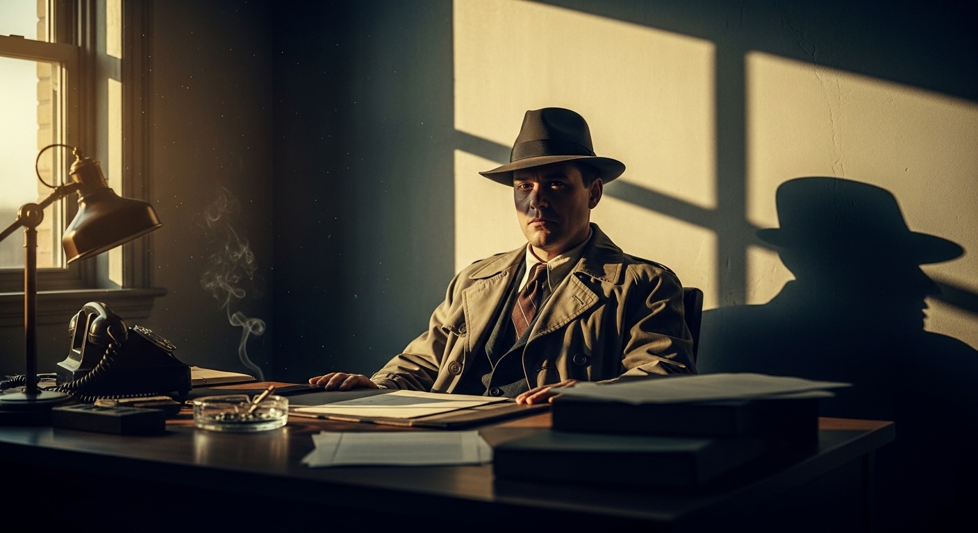 Moody Portrait Prompt: Create Mysterious & Cinematic AI Art example 1