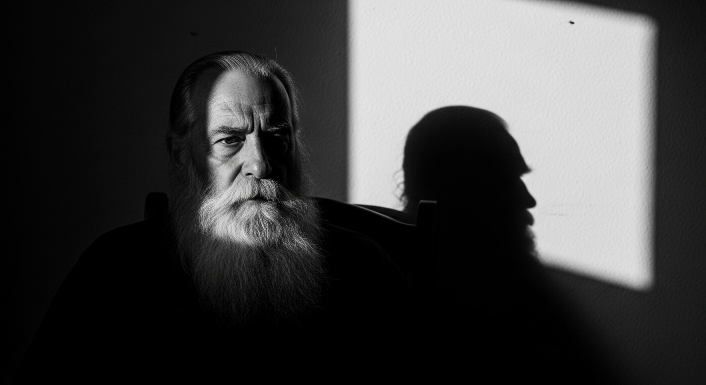 Moody Portrait Prompt: Create Mysterious & Cinematic AI Art example 3