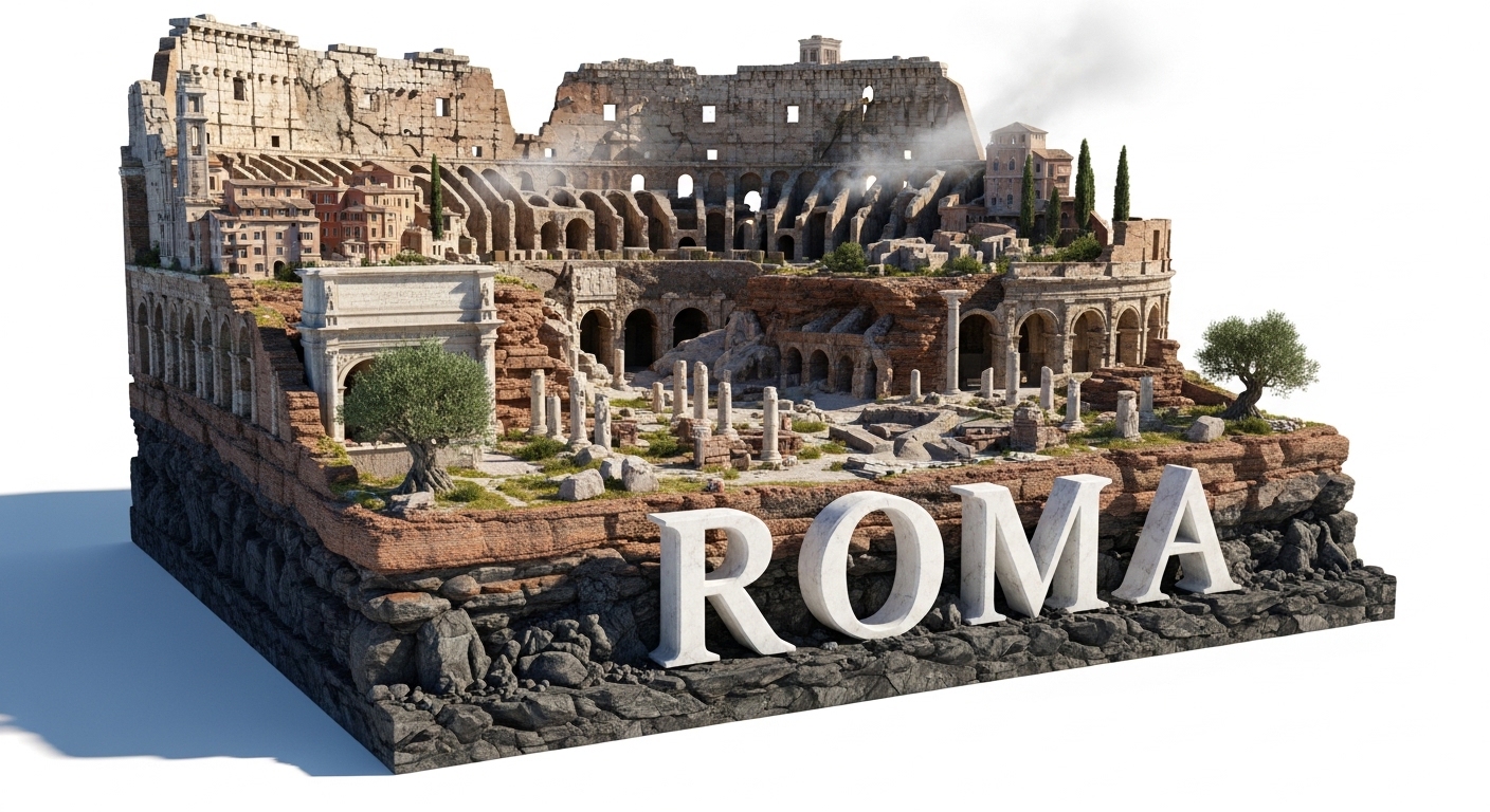 Post-Apocalyptic Diorama Prompt: Create Stunning Ruined City Art example 4