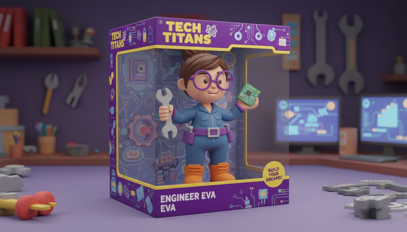3D Collectible Toy Figure Prompt: Create Pixar-Style AI Figurines example 2
