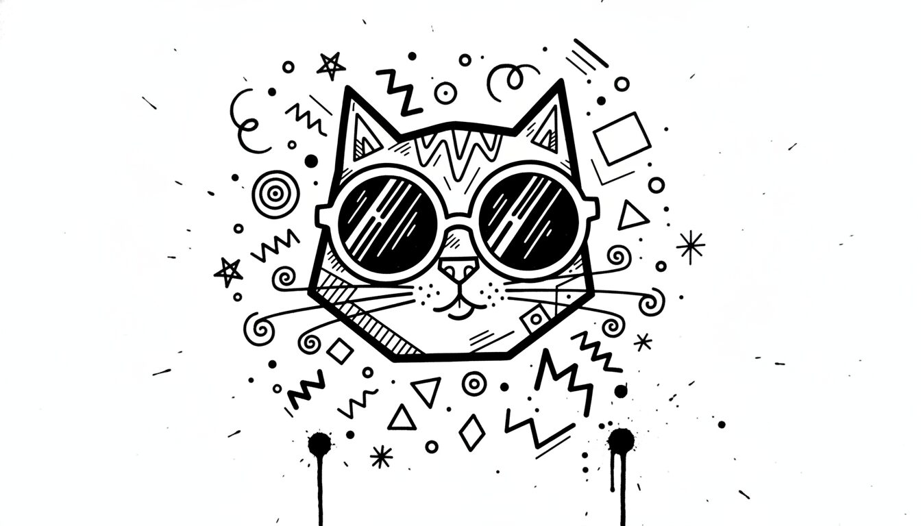 Aesthetic Sketch Ideas: Master Funky Art and Creative Drawings example 2