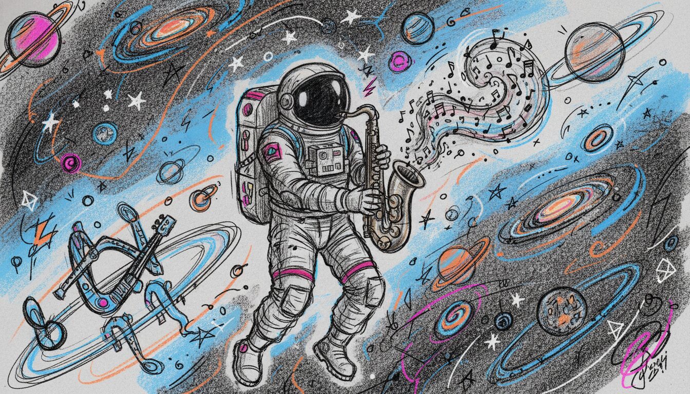 Aesthetic Sketch Ideas: Master Funky Art and Creative Drawings example 5