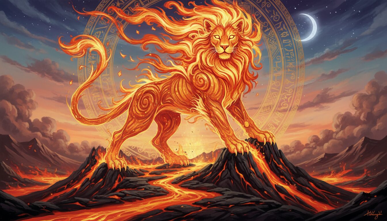 Cat on Fire JSON Prompts: Pro AI Templates for Elemental Art example 1