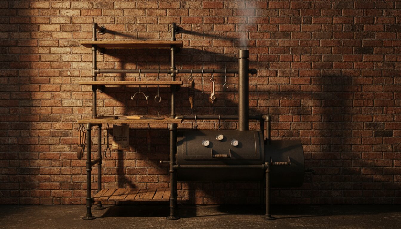 DIY Grill Station Cheap: 10 Budget-Friendly BBQ Island Ideas example 5