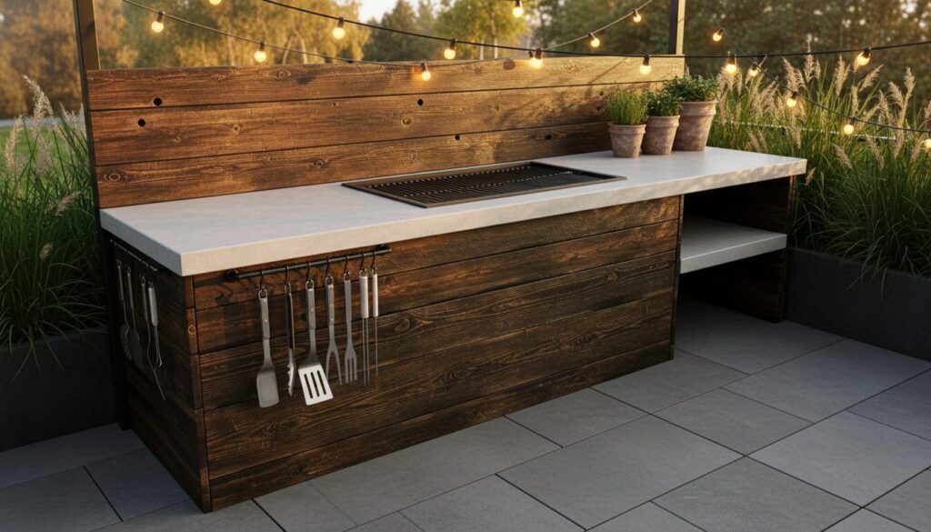 DIY Grill Station Cheap: 10 Budget-Friendly BBQ Island Ideas