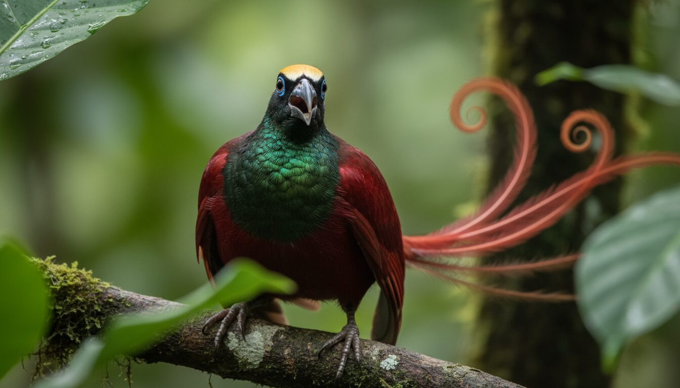 Hyper Realistic Birds of Paradise: The Ultimate Macro AI Prompt Guide example 3