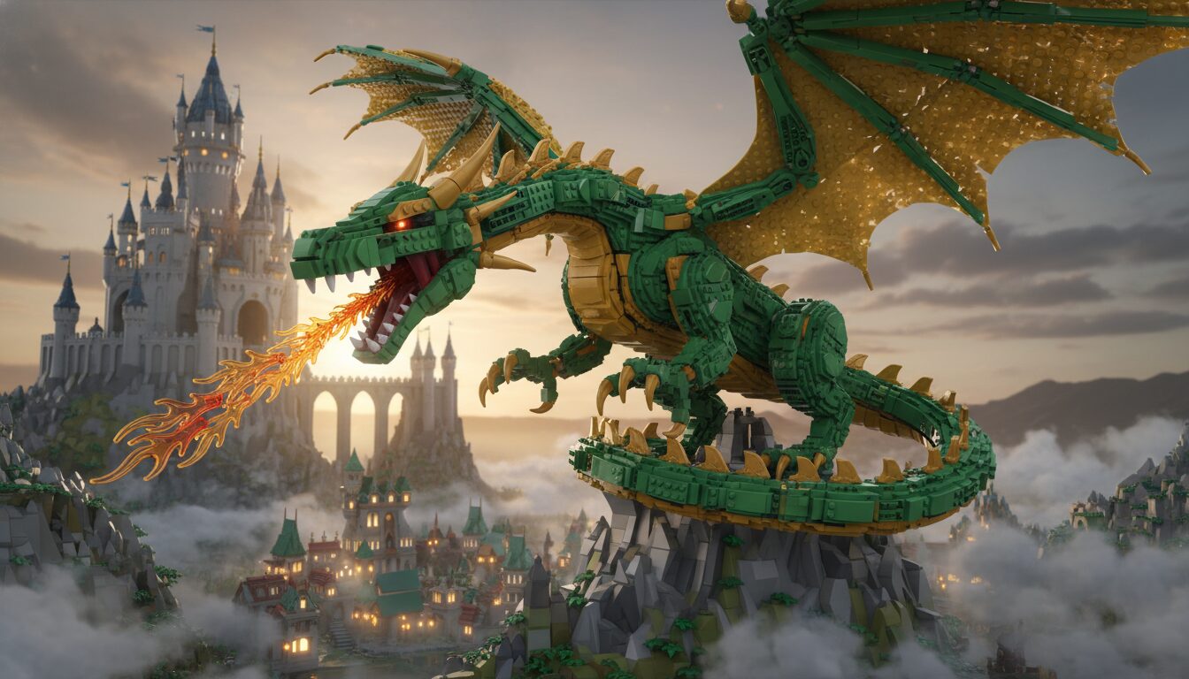 Lego Block Cartoons: Create Stunning Brick-Style AI Art example 2