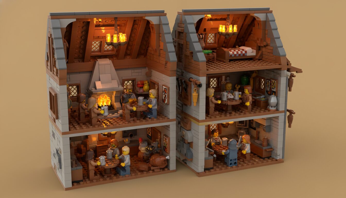 Lego Block Cartoons: Create Stunning Brick-Style AI Art example 4