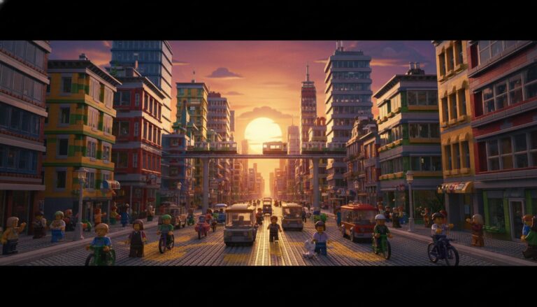 Lego Block Cartoons: Create Stunning Brick-Style AI Art