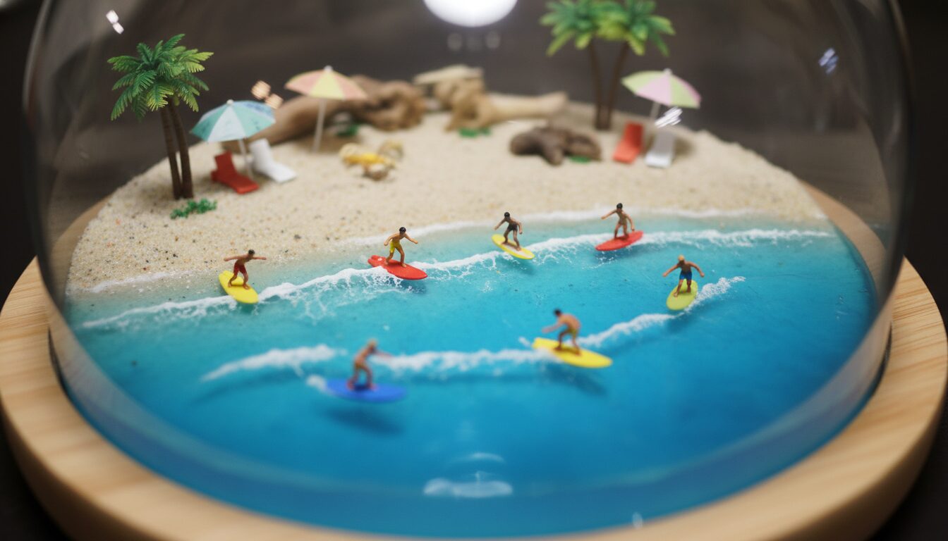 Miniature World AI Image Prompts: Master the Art of Tiny Landscapes example 2