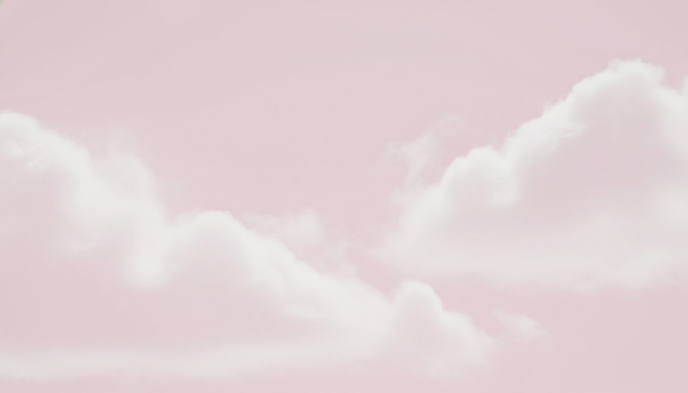 Pink Background Prompts: Aesthetic Wallpapers for iPhone and PC example 1