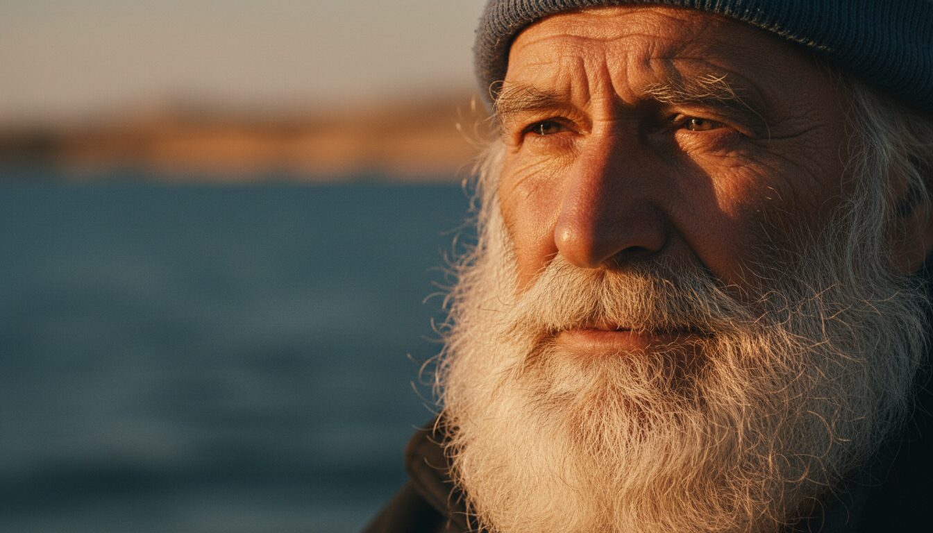 Ultra Realistic Portrait of an Elderly Fisherman: AI Photography Guide example 1