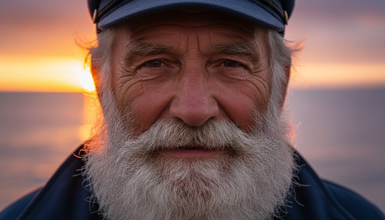 Ultra Realistic Portrait of an Elderly Fisherman: AI Photography Guide example 2