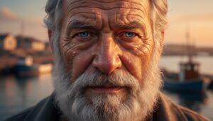 Ultra Realistic Portrait of an Elderly Fisherman: AI Photography Guide