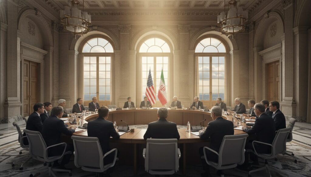 USA-Iran Peace Talks: AI Prompts for Visualizing Global Diplomacy