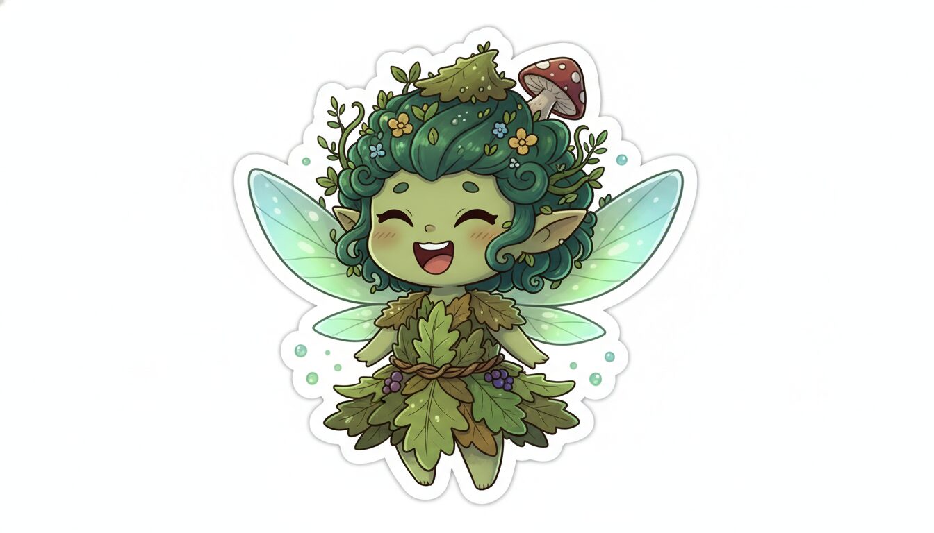Cool Chibi Emojis: Best AI Prompts for Kawaii Stickers example 4