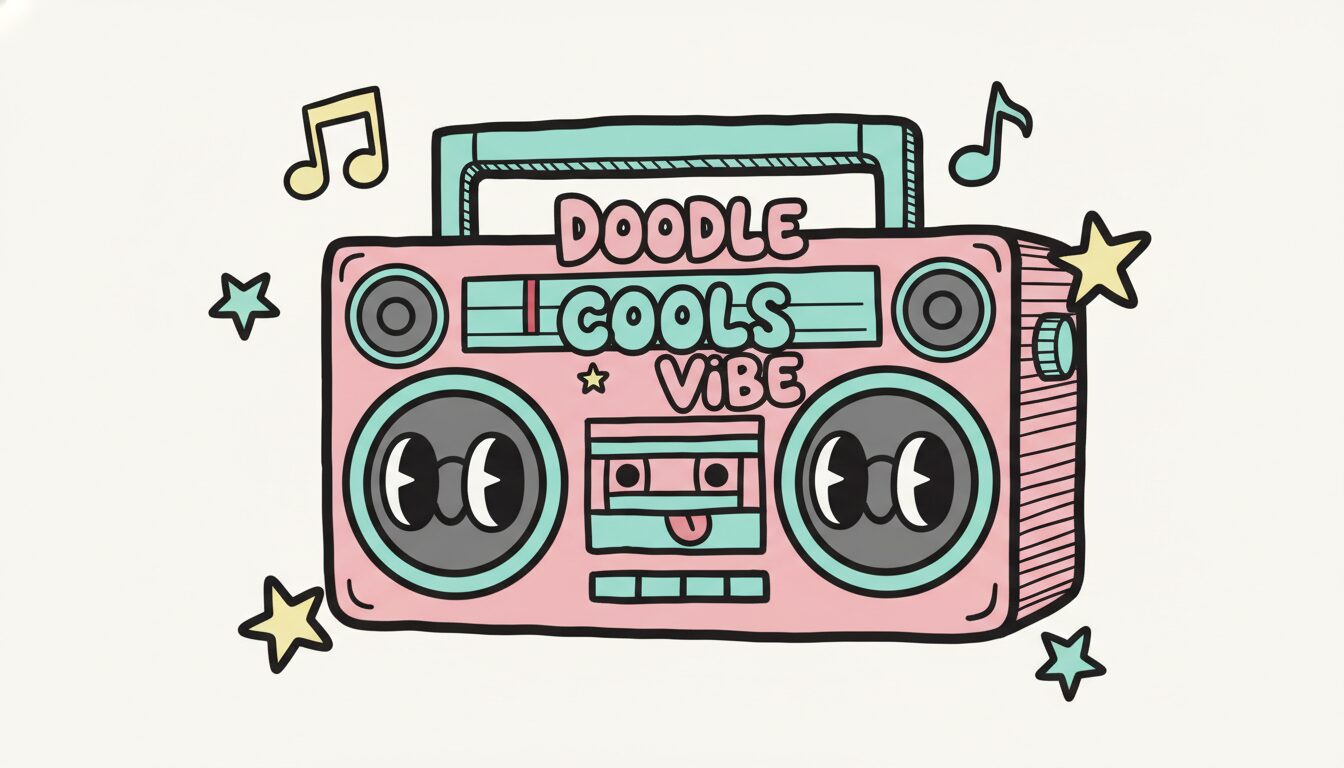Doodle Cools Vibe: Create Whimsical Hand-Drawn AI Art example 4