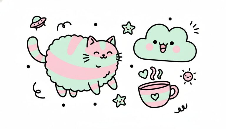 Doodle Cools Vibe: Create Whimsical Hand-Drawn AI Art