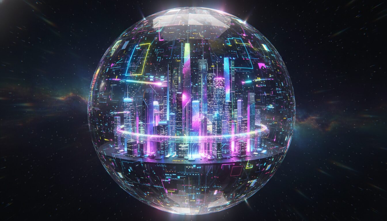 Hyper Realistic Glass World: Master the Art of Translucent AI Design example 2
