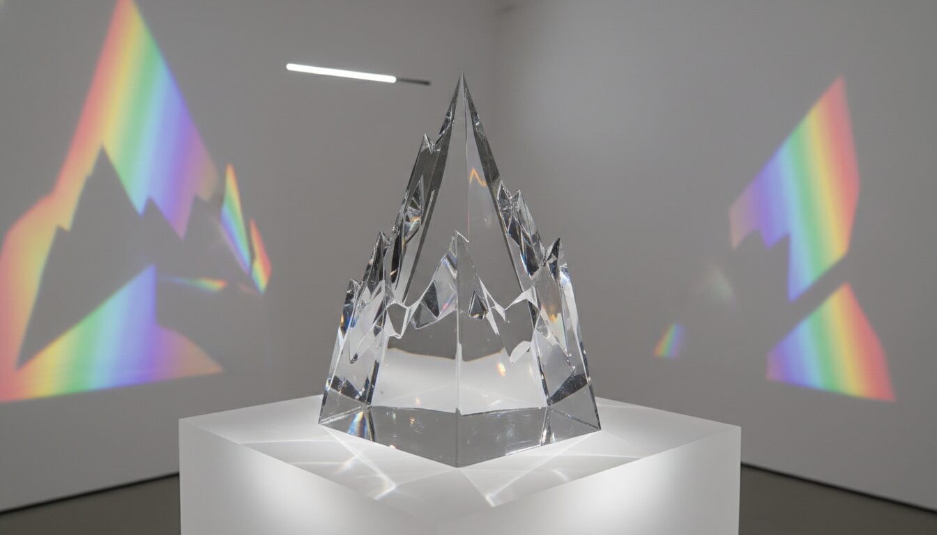 Hyper Realistic Glass World: Master the Art of Translucent AI Design example 5