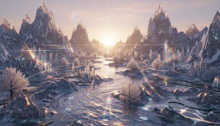 Hyper Realistic Glass World: Master the Art of Translucent AI Design